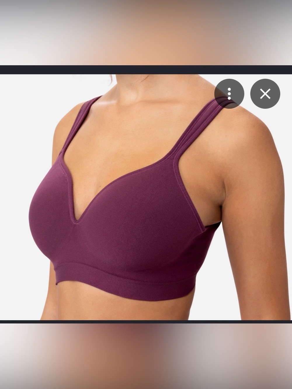 NWT Underoutfit THE PERFECT NECKLINE BRA